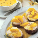 Hake with Orange and Dill Sauce