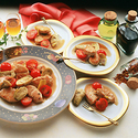 Turkey, Artichoke and Tomato Tapas