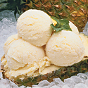 Pineapple-Orange Frozen Custard Ice Cream