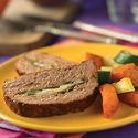 Poblano-Stuffed Meatloaf